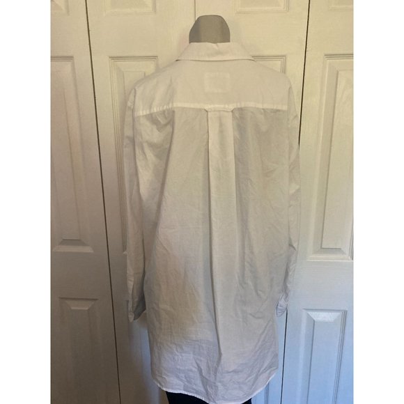 Rails White Button Down Blouse Size Large - Picture 3 of 3